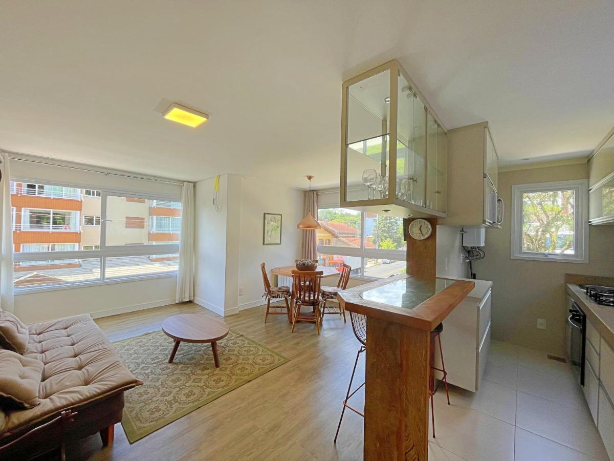 No Coracao De Gramado, A 350M Da Rua Coberta! Apartment Exterior photo